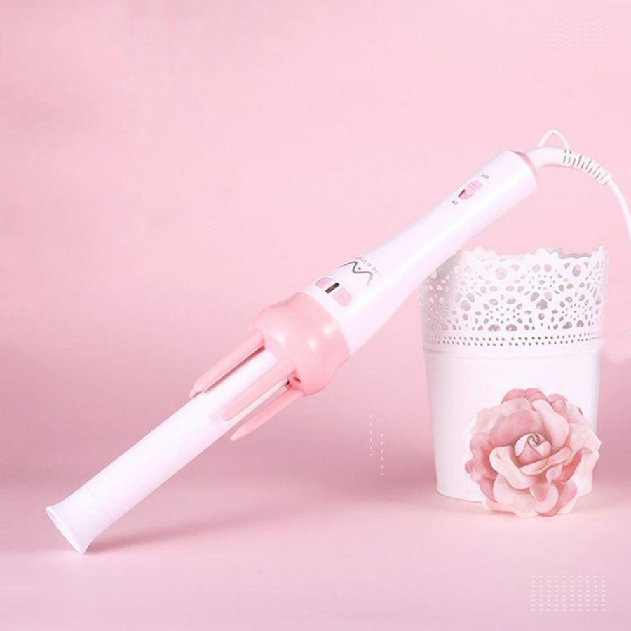 Máy Uốn Tóc Xoăn Tự Động Xoay 360 Độ Loại 1, Máy Làm Xoăn Tóc Thần Thánh, Máy Uốc Tóc Mini Gợn Sóng Bảo Hành 12 Tháng, Làm Xoăn Cực Nhanh