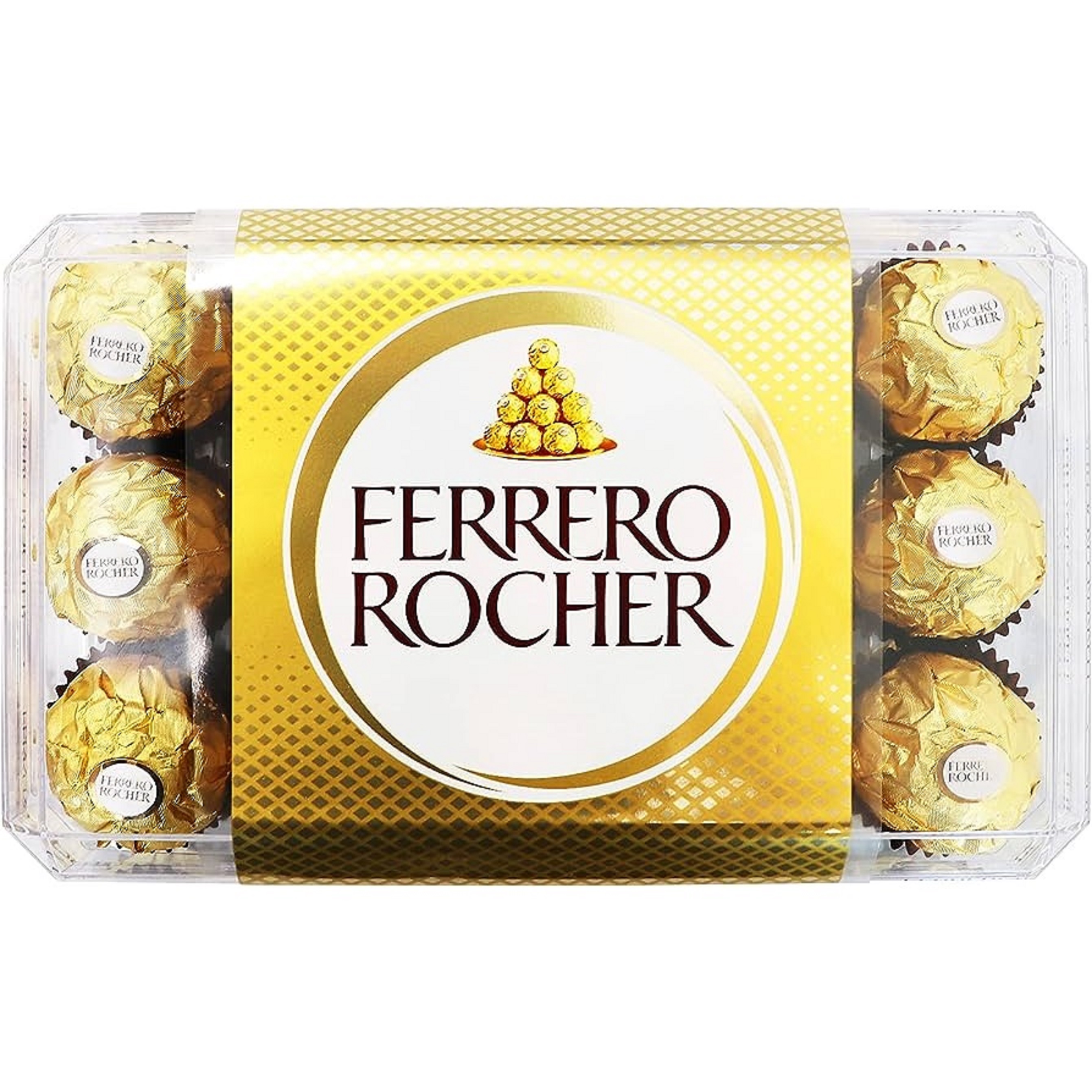 Sô cô la socola ferrero rocher 30 viên hộp 375g