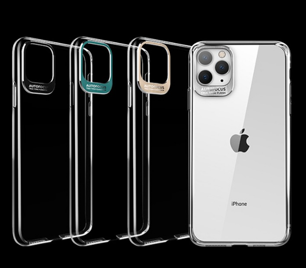 Ốp lưng Iphone 11 / ip 11 pro / ip 11 pro max lens autofocus dẻo có khung bảo vệ camera