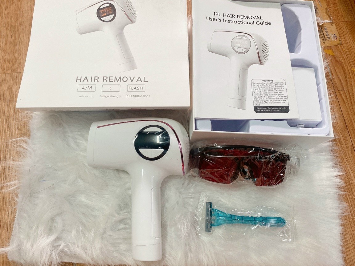 Máy triệt lông mini - tay triệt lạnh - spa88
