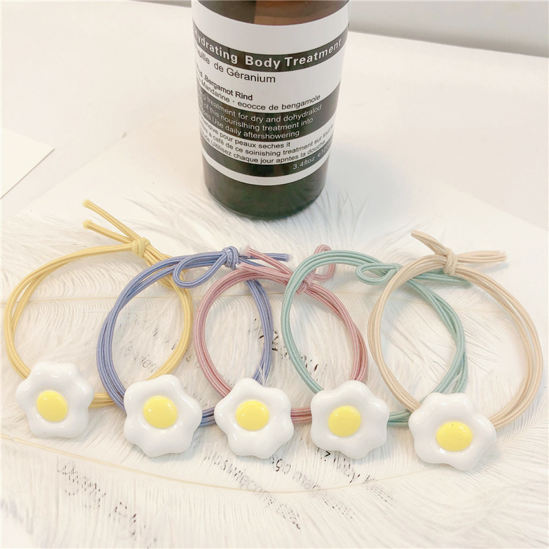 Dây cột tóc buộc tóc hình trứng đẹp siêu cute