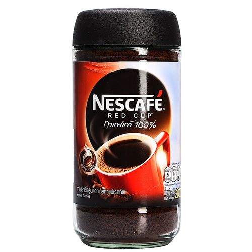 Cà phê hòa tan nguyên chất red cup nescafé hũ 200g
