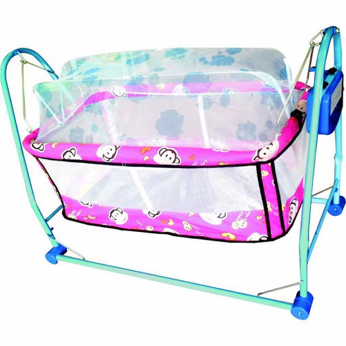 Nôi điện võng xếp 2 trong 1 đại vĩ -tặng võng - màn