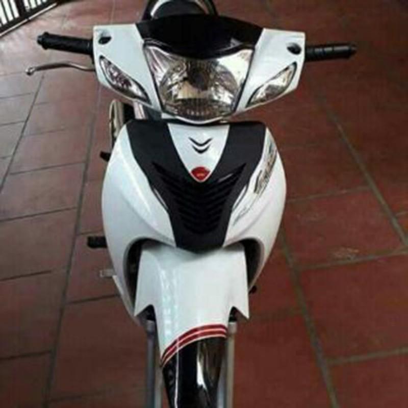 Mặt Nạ Wave- kiểu SH mode hàng đẹp ( Viền đen - trắng)