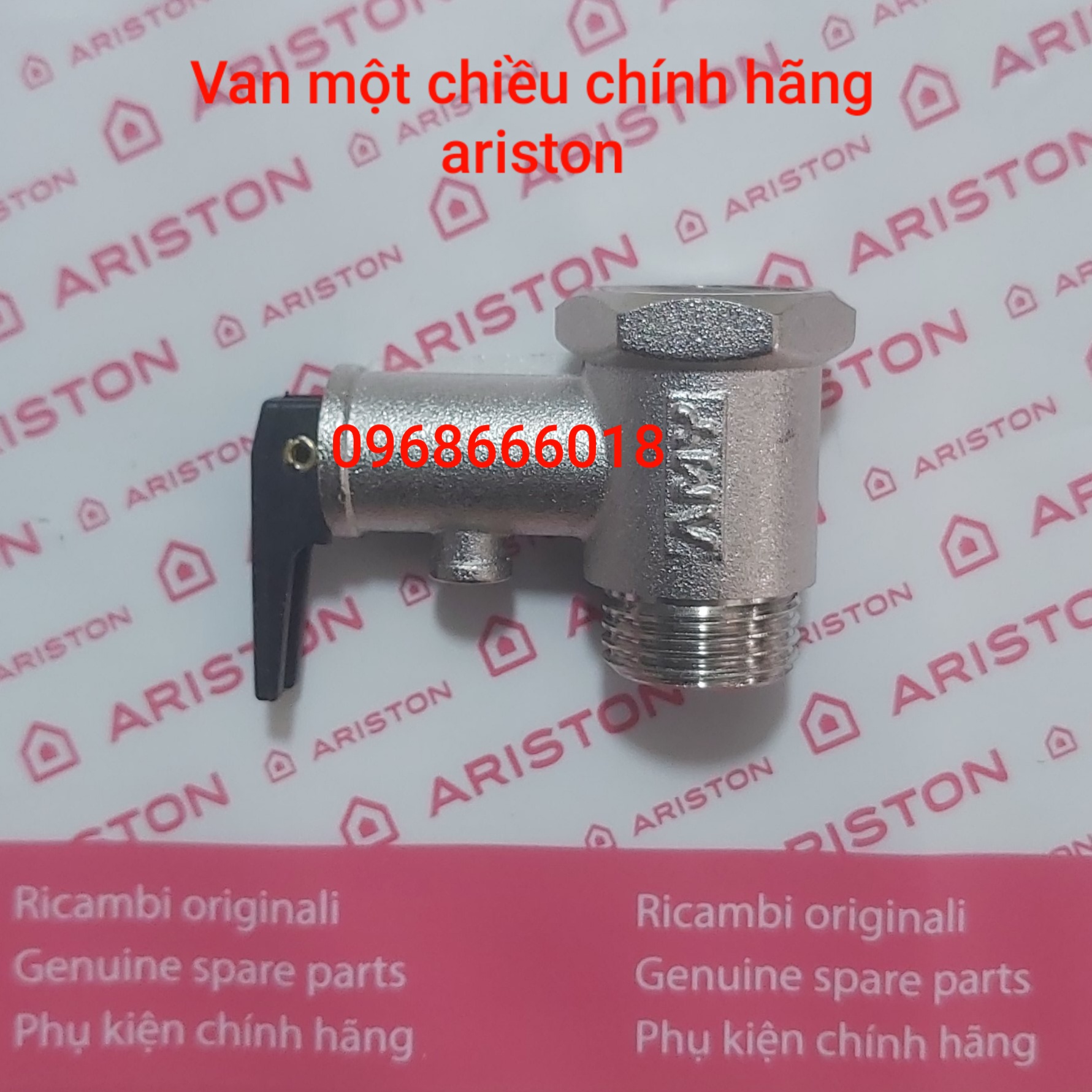 Van một chiều bình nóng lạnh aríton