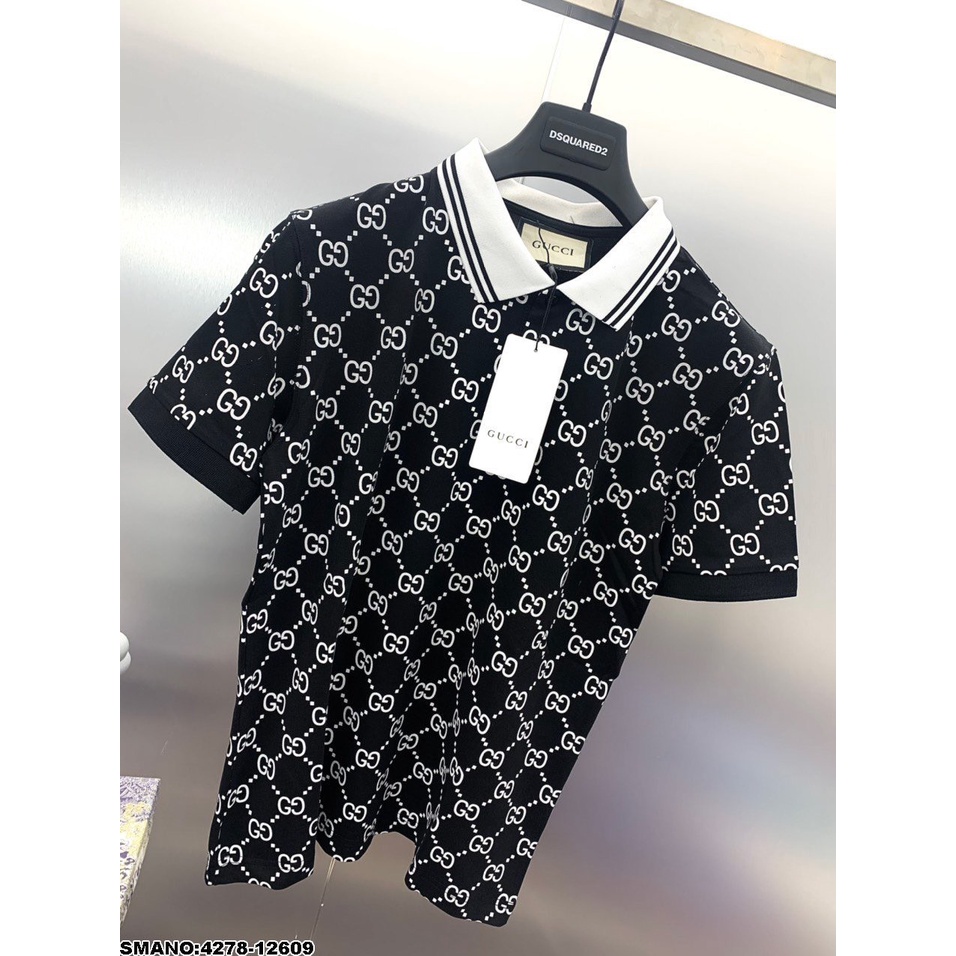 [FREESHIP + Hộp] Áo polo nam 3D-gg PL15 áo phông thể thao cộc tay cổ bẻ mùa hè chất liệu cotton cá sấu
