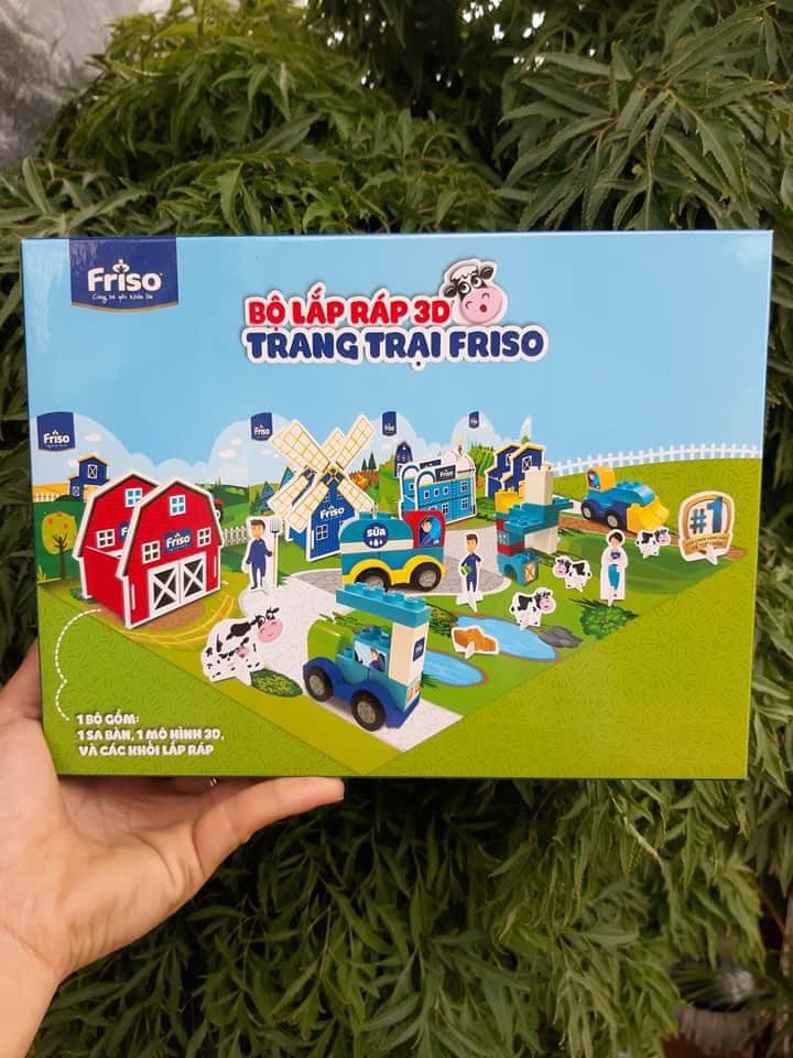 Bộ lắp ráp 3D Trang trại Friso