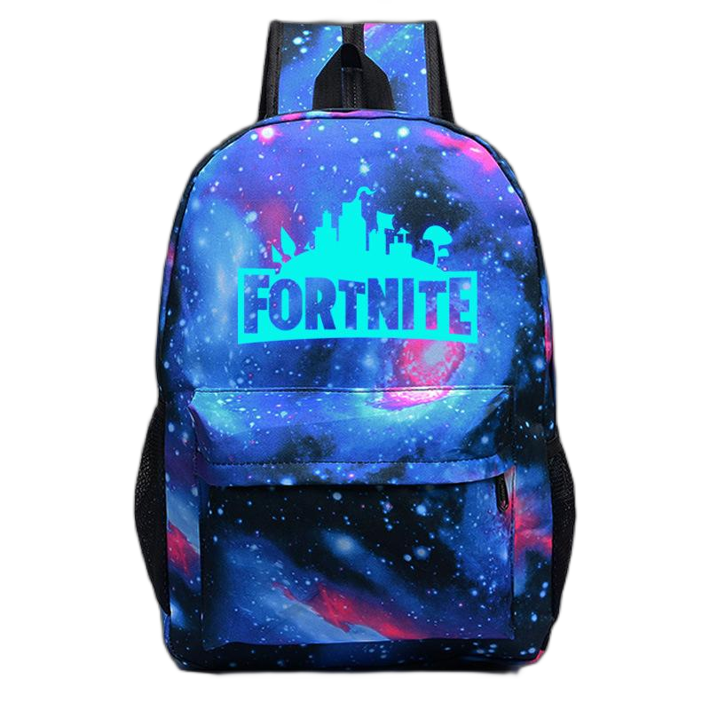 [HCM]Balo đi học dạ quang hot trend Fortnite - Họa tiết độc đáo (galaxy1)