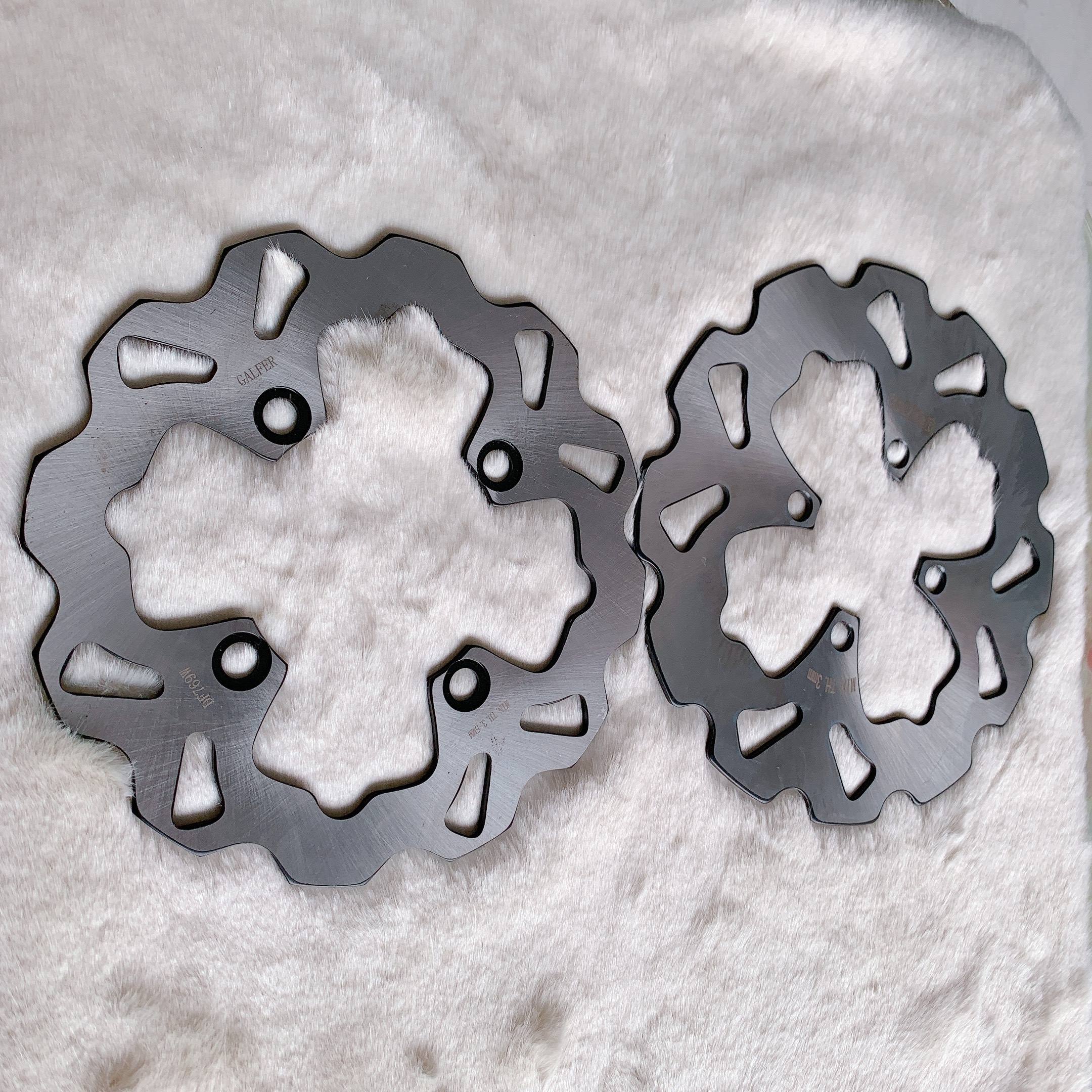 Cặp đĩa galfer Trướ + Sau cho ex135