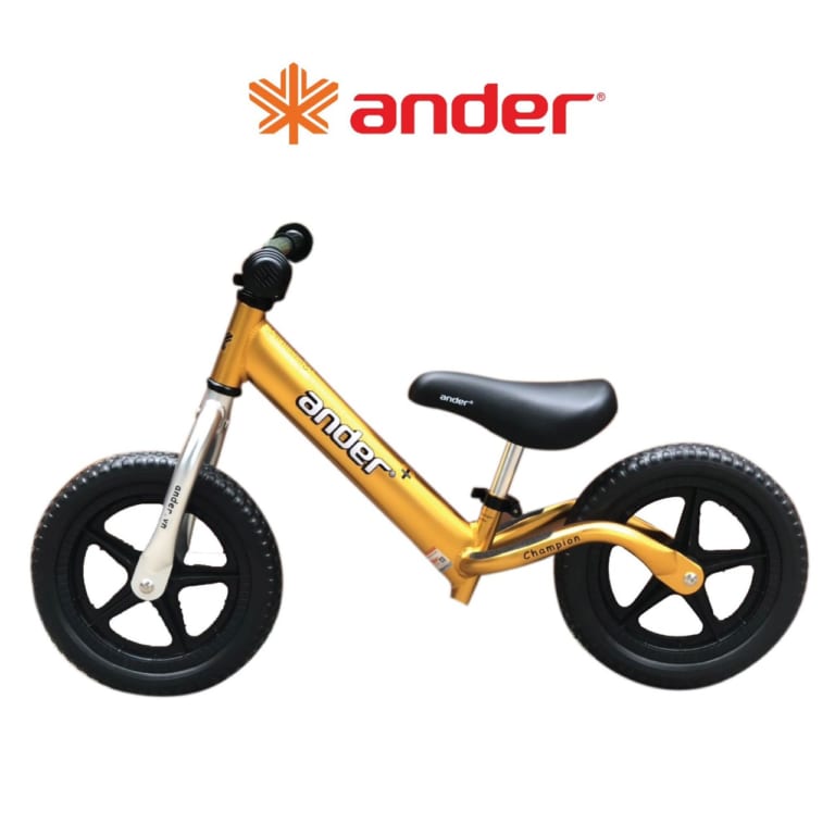 Xe thăng bằng Ander Plus - Màu Vàng - Dành cho trẻ từ 16 tháng đến 6 tuổi