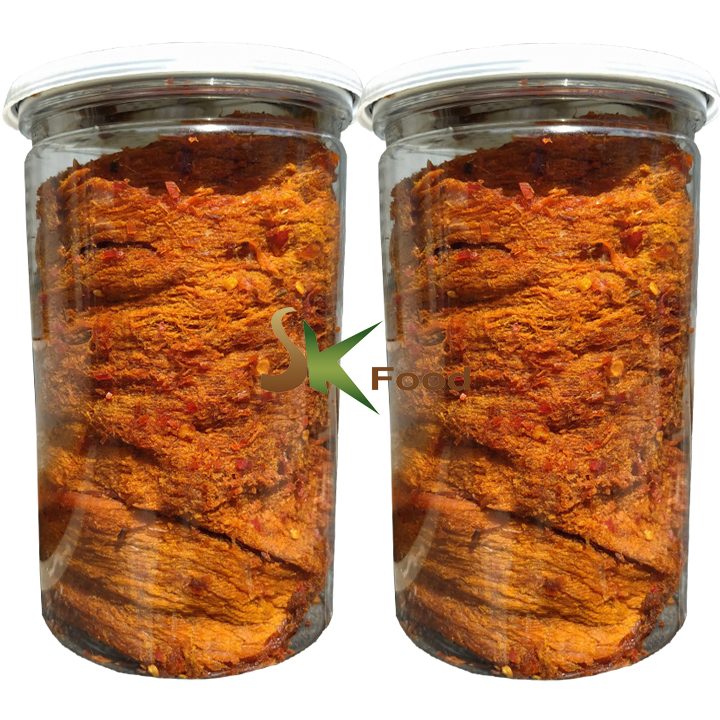 Combo 2 Bịch Khô Bò Miếng Cay Mềm Hàng Chuẩn Công Ty - Tổng 300G