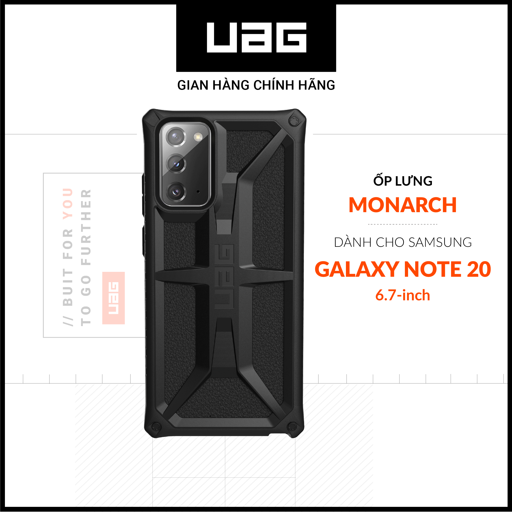 Ốp lưng UAG Monarch cho Samsung Galaxy Note 20