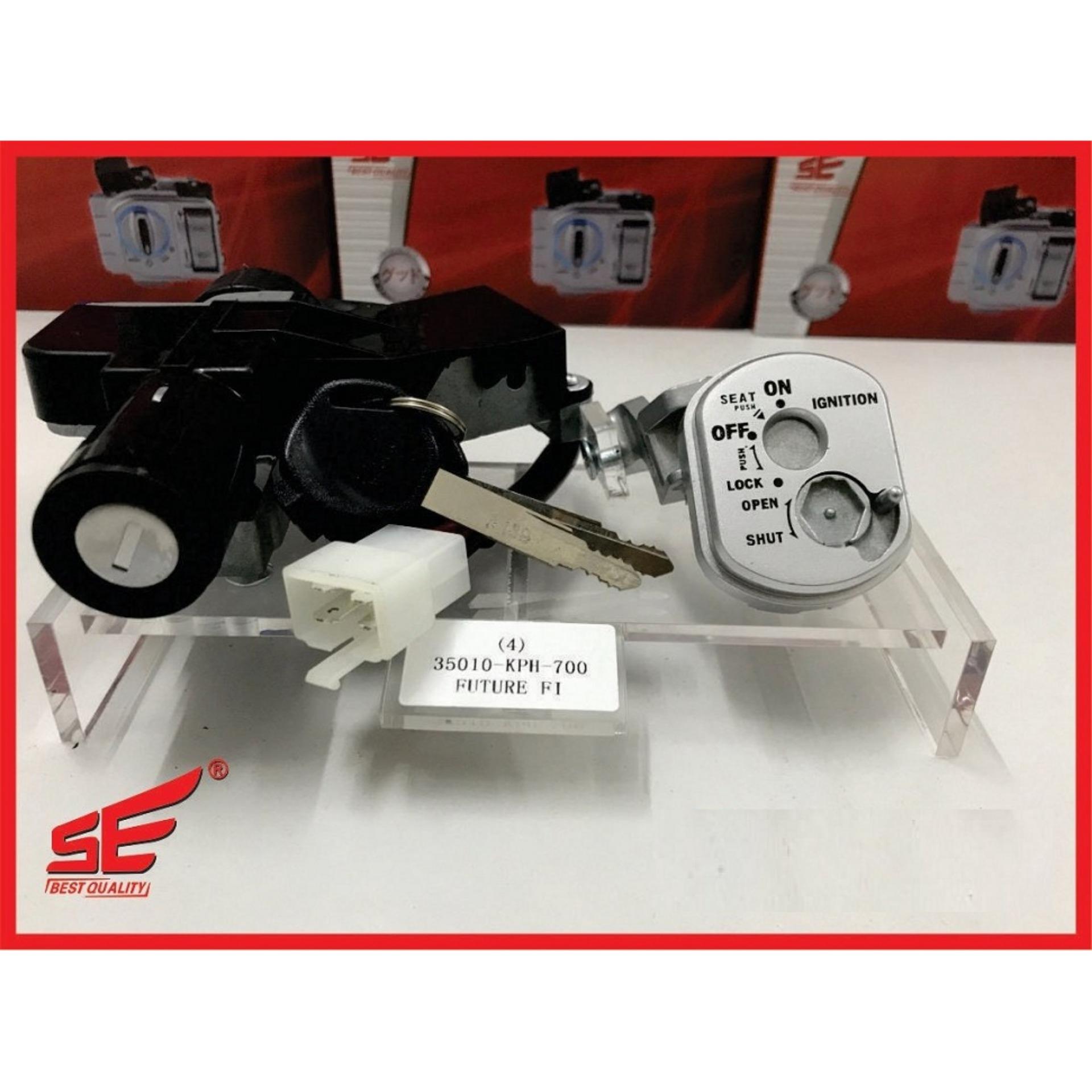Bộ ổ khóa xe máy FUTURE 125i dòng 2 cạnh thương hiệu SE