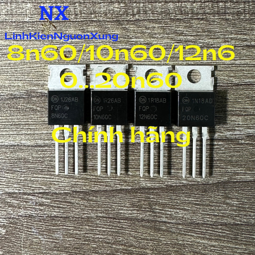 Mosfet 8n60/10n60/12n60/15n60/20n60 mới chính hãng