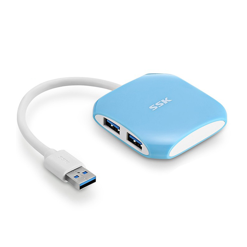 Hub chia usb 3.0 4 cổng ssk shu 300-jl