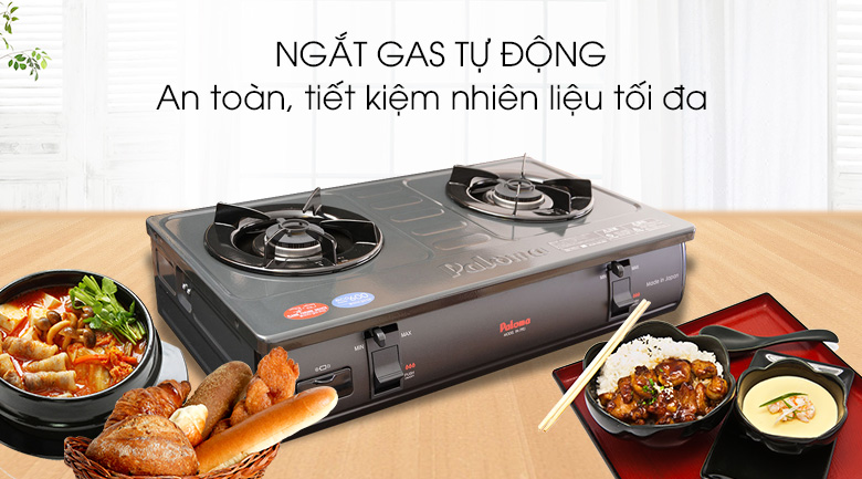 Bếp gas đôi nhập khẩu Paloma 7PEJ