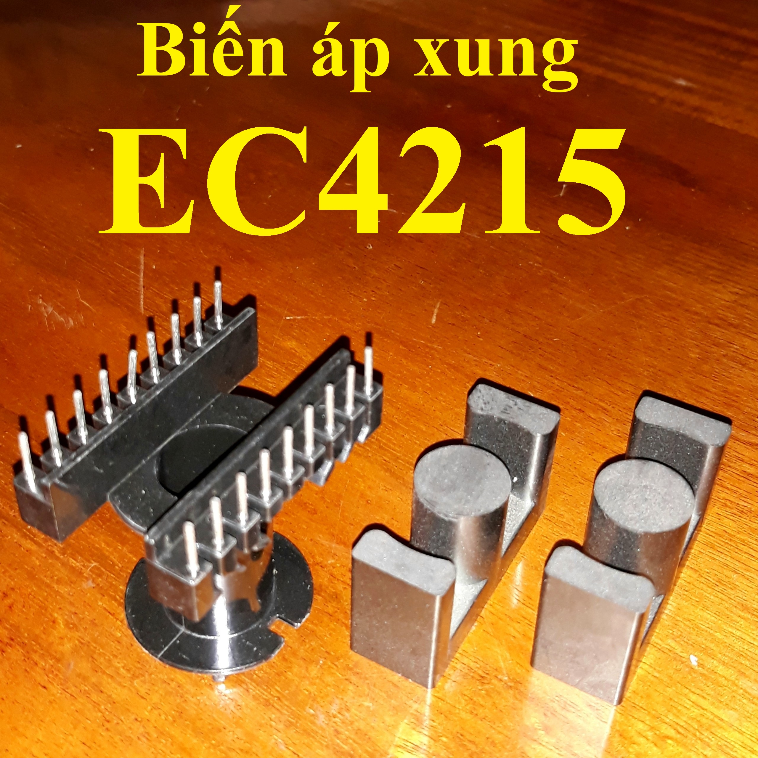 Biến áp xung e42 bax ec4215 lõi kín - biến áp máy kích điện tử ec 42 15