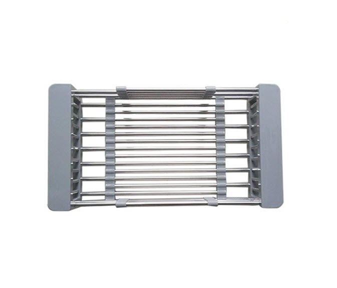 Khay đa năng để chậu rửa chén - rổ kệ đa năng co giãn - rửa rau trái cây úp chén bát