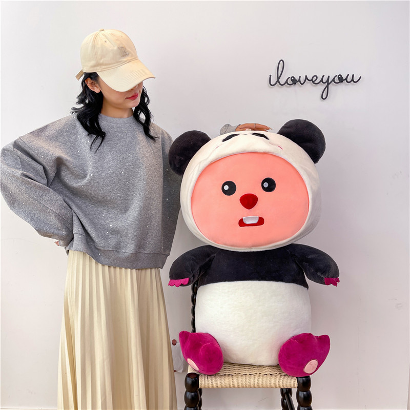  Gấu Loopy Thú bông Hải Li Gấu Trúc 40cm Gấu bông hoạt hình Pororo mẫu mới hot trend 