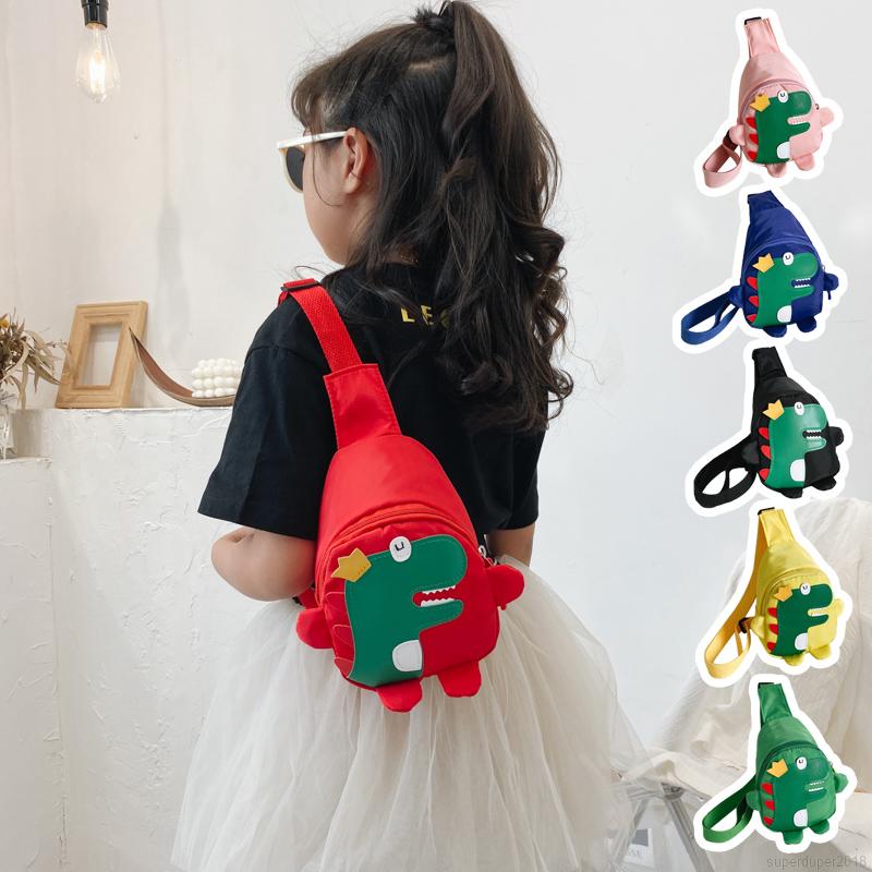 Balo mini cho bé khủng long - Túi đeo chéo hình khủng long