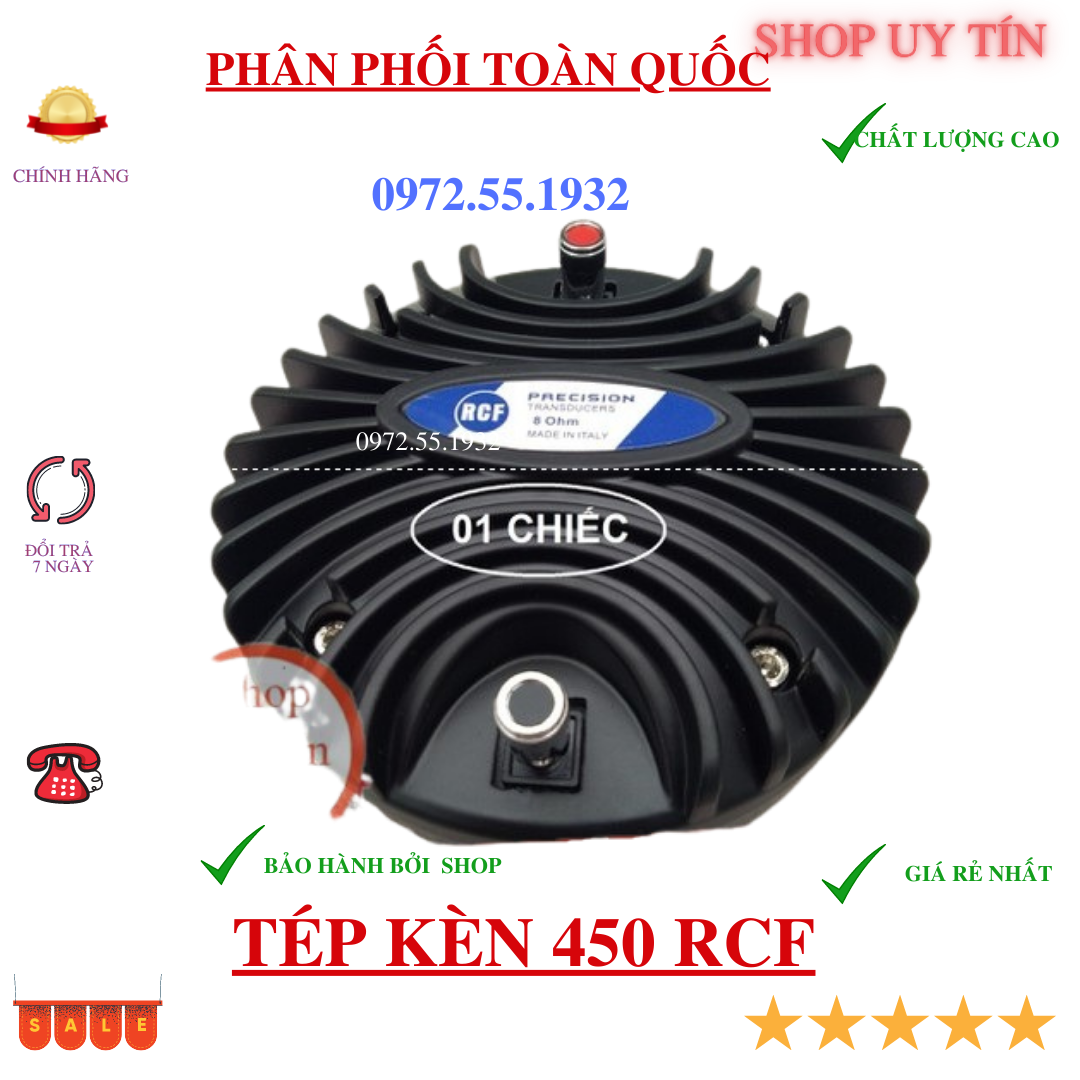 Củ treble kèn 450 rcf cao cấp côn 45 rất chất - giá 1 củ