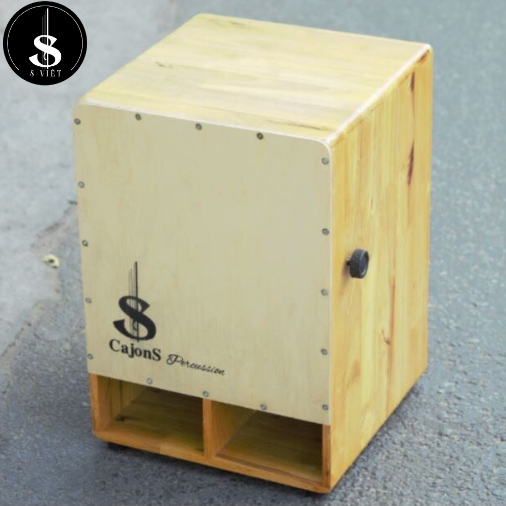 Trống cajon giá rẻ gỗ thịt, trống cajon Sup-Pro04