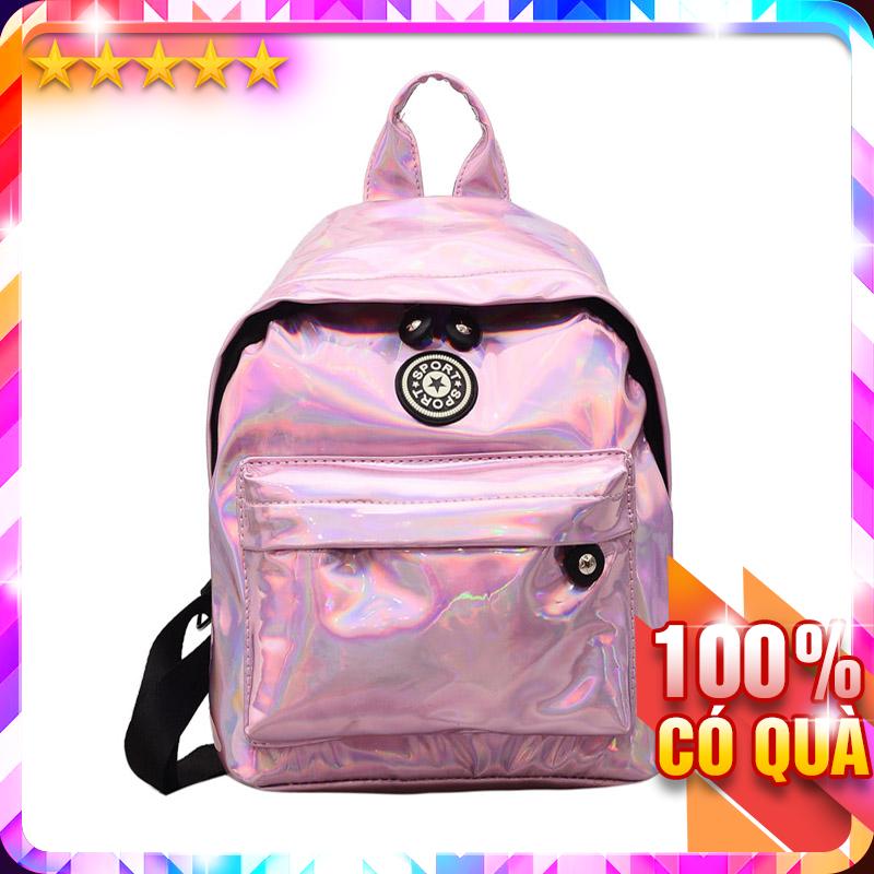 Balo Sport Hologram Cầu Vồng Lóng Lánh P1317 - LoanTay