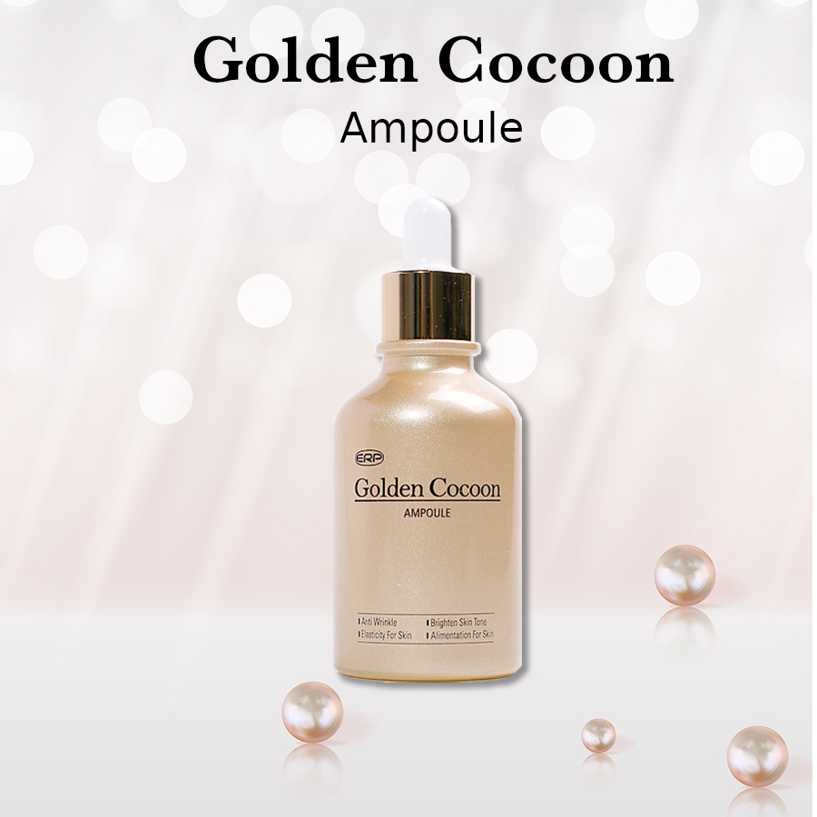 [HCM]Tinh chất serum dưỡng da kén tơ tằm vàng Golden Cocoon Ampoule