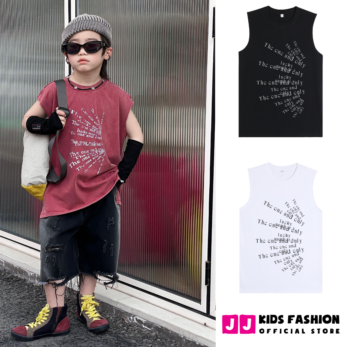 Áo Thun Ngắn Tay Mùa Hè Cho Bé Trai, Bé Gái - Thiết Kế Năng Động | JJ Kids Fashion