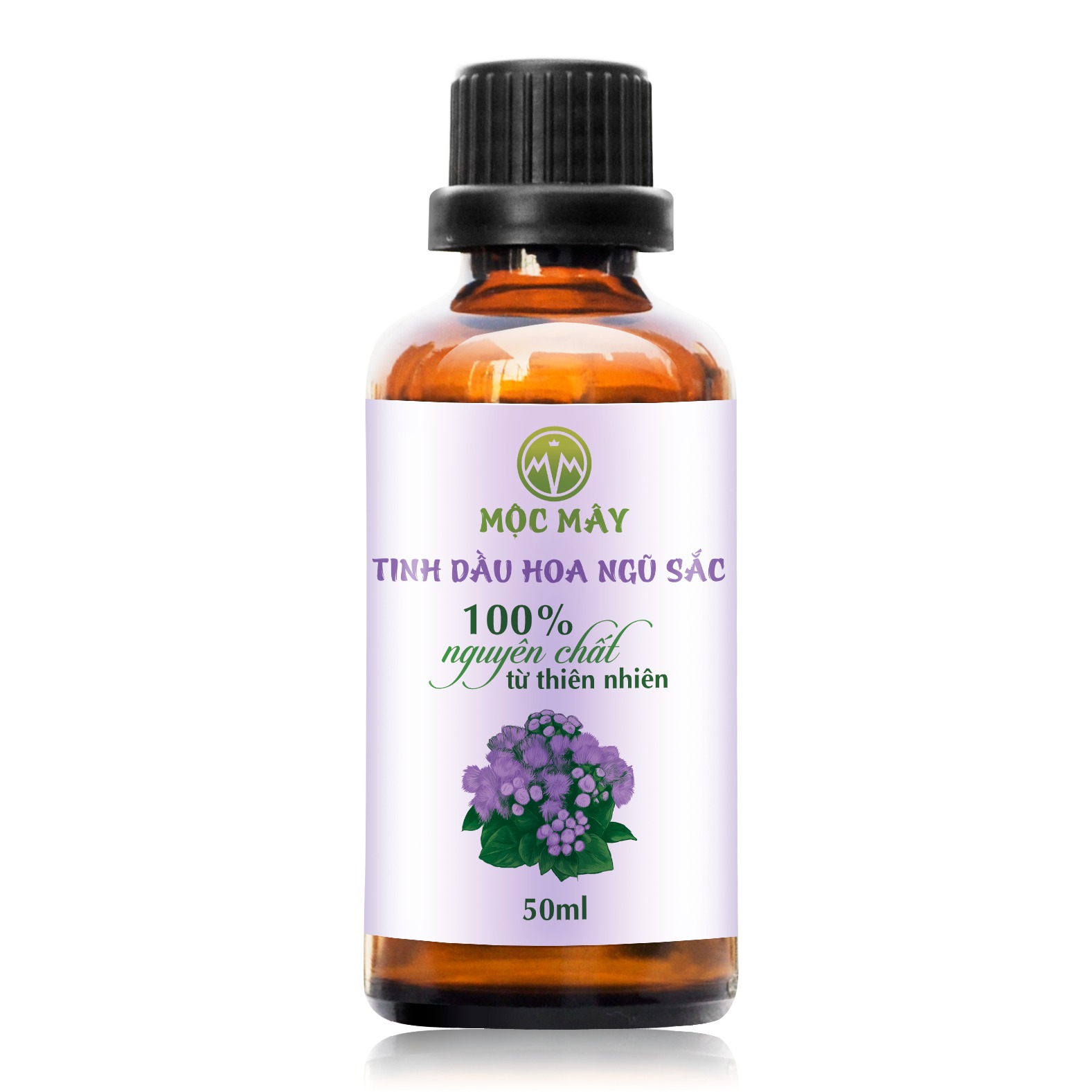 Tinh dầu hoa ngũ sắc/ hoa cứt lợn/ hoa cỏ hôi/ hoa ngũ vị - tinh dầu nguyên chất từ thiên nhiên Mộc Mây