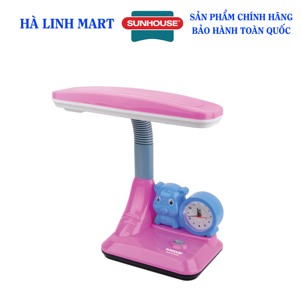Đèn bàn sunhouse she-14ledv - công suất tối đa 4w, đèn bàn học sinh, đèn bàn làm việc chống cận, bảo hành 12 tháng.