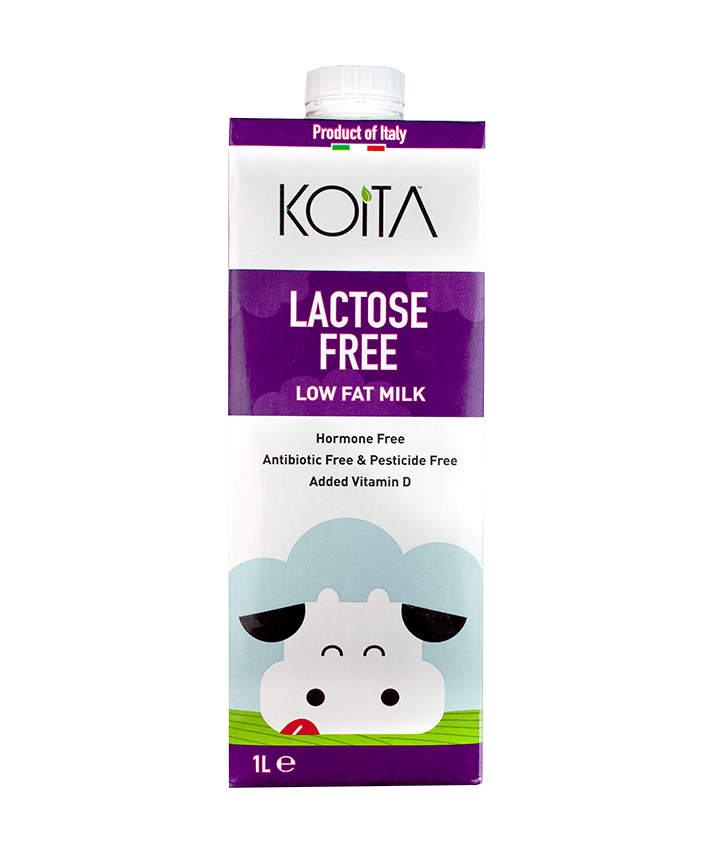 Sữa bò hữu cơ Lactose Free 200ml và 1000ml - Koita