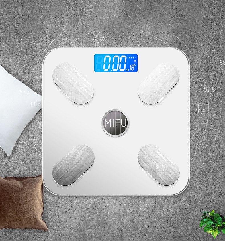 [SMART LIFE] Cân sức khỏe đo lượng mỡ kết nối BLUETOOTH phân tích cơ thể - Cân đo sức khỏe thông minh - cân sức khỏe gia đình (CÓ CHỌN MÀU)