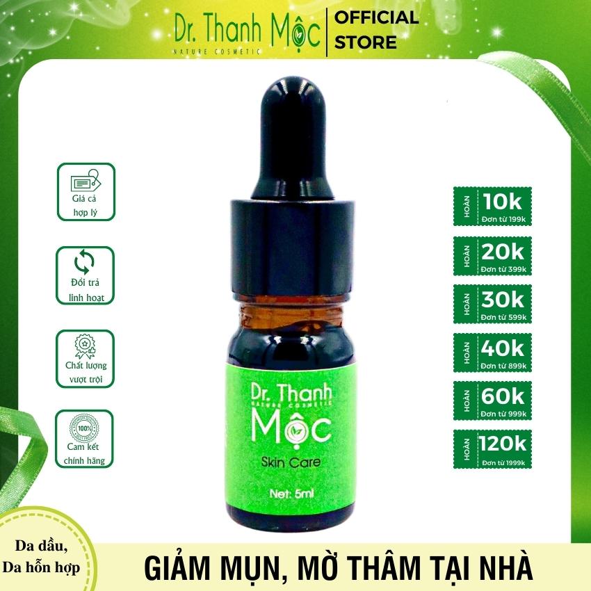 Serum mụn dr thanh mộc không bong tróc, bí quyết đánh bay mụn thâm, mụn bọc, mụn trứng cá dành cho mọi làn da