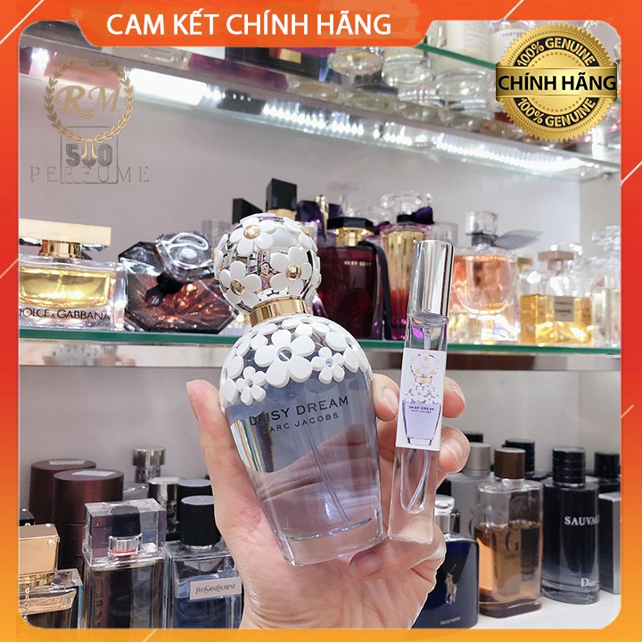 Nước hoa nữ mùi nhẹ Marc Jacobs Daisy Dream, nước hoa hương trái cây đem lại sự nữ tính quyến rũ cho nữ dung tích 5ml/ 10ml/ 20ml