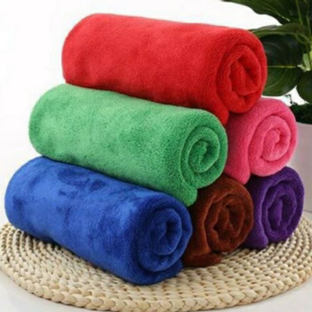Khăn tắm cao cấp siêu thấm nước mềm mịn 35x75cm Gia Phú