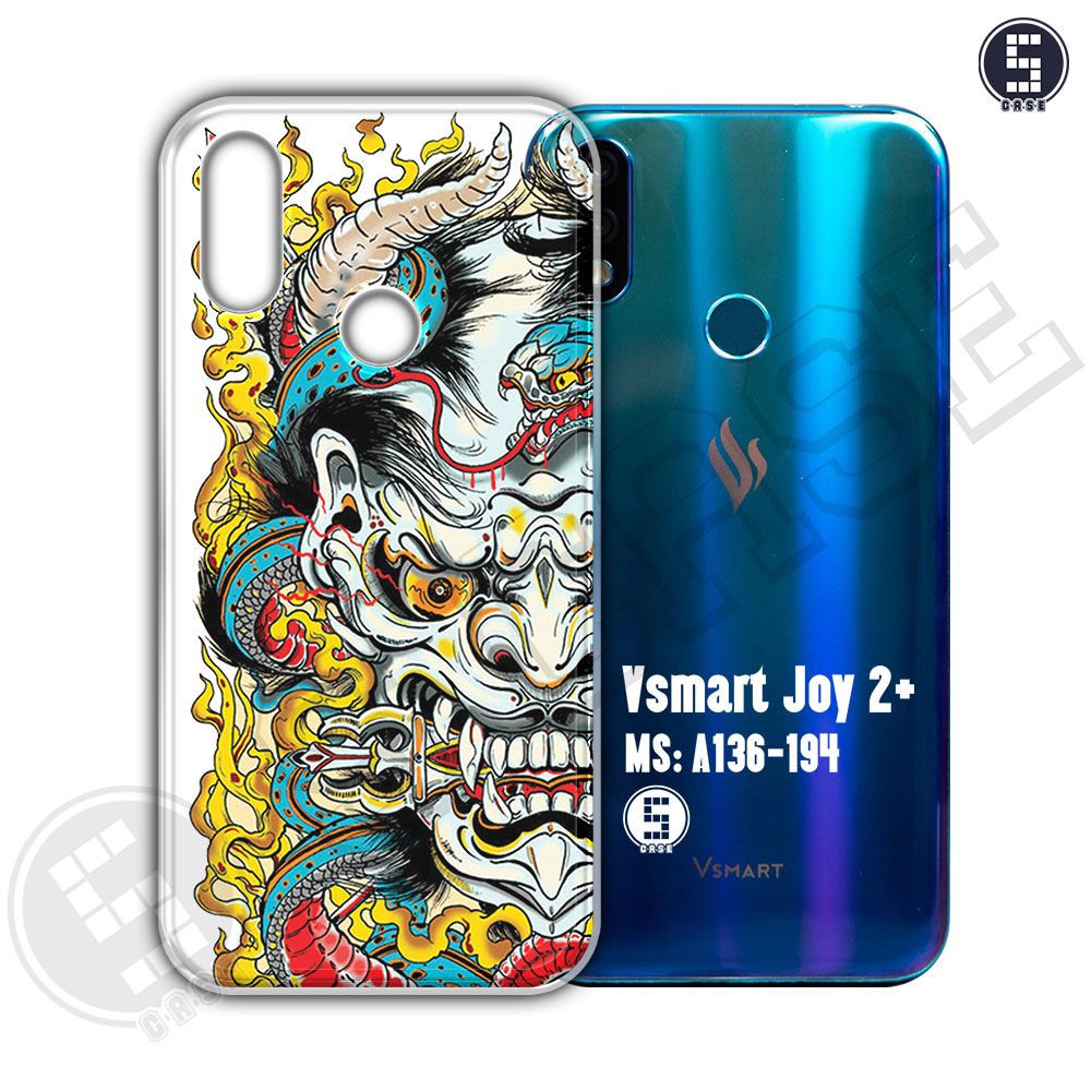 Ốp cho Vsmart Joy 2+ hình Quỷ Nhật 2 A136-194