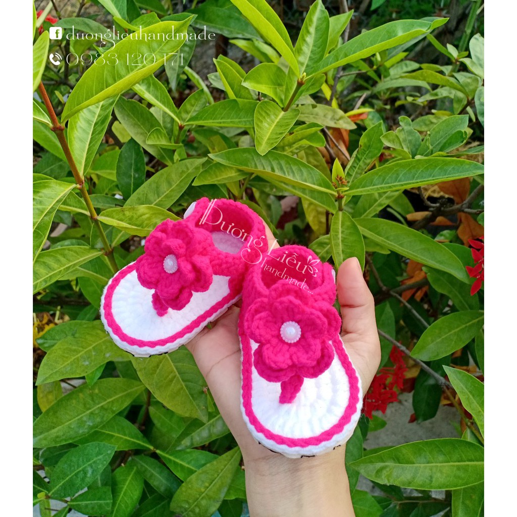 Giày len cho bé từ 0 - 12 tháng