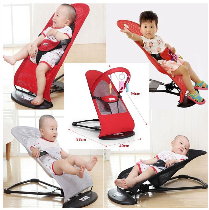 Ghế Rung Cho Bé Có Chuông Siêu Tiện Lợi- Dễ Dàng Vệ Sinh- Thoải Mái cho Bé