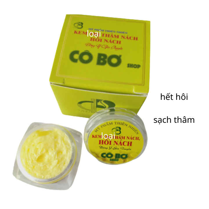 Combo 10 lọ kem Cô Bơ khử hôi nách , thâm nách - Cam kết hết hôi sau 3 ngày sử dụng