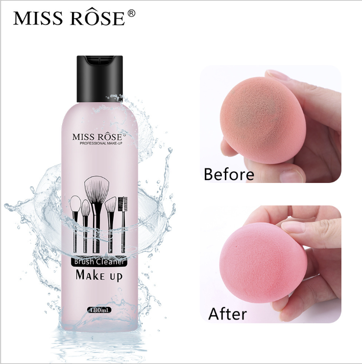 Nước rửa, Giặt Cọ Miss Rose Makeup Brush Cleaner 180ml