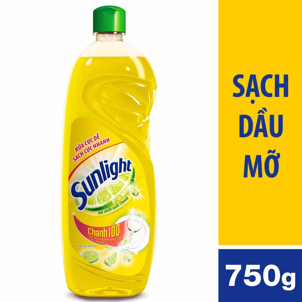 Nước rửa chén Sunlight Chanh
