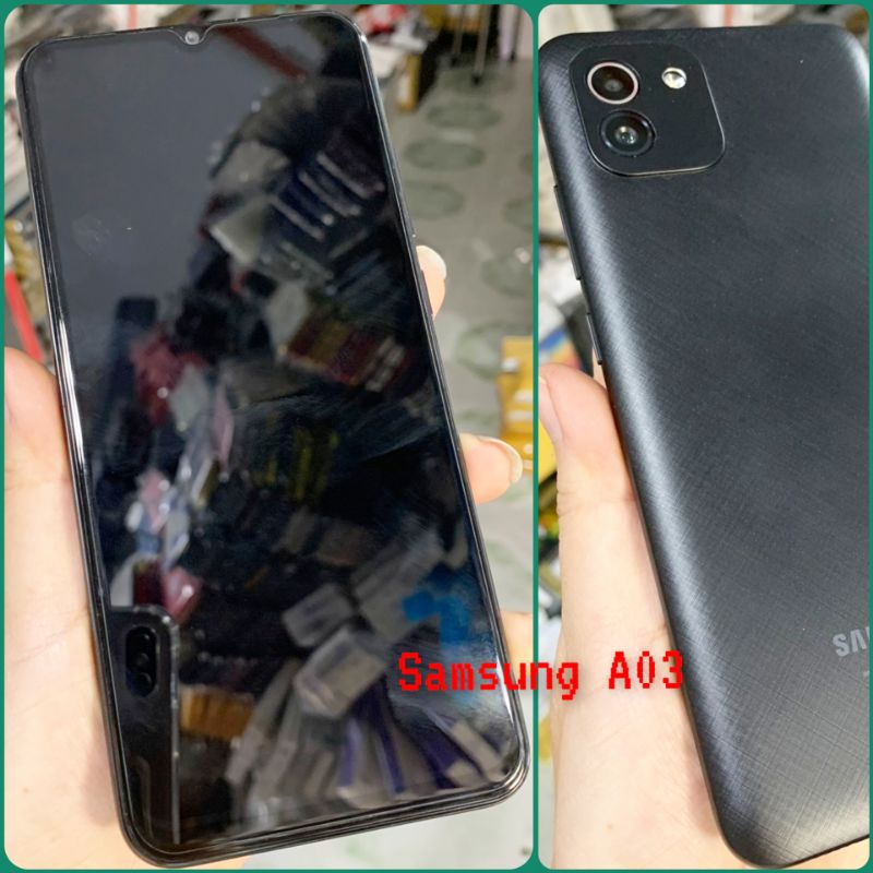 Miếng dán cường lực Samsung A03 full màn hình