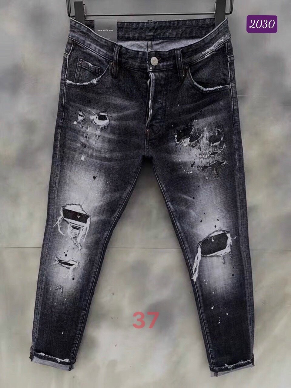 Quần jean nam màu xám -quần jean nam thiết kế mới nhất 2021-quần jean nam chất bò cao cấp -quần jean nam co giãn form chuẩn Hàn Quốc QUYNH_STORE97 JG37