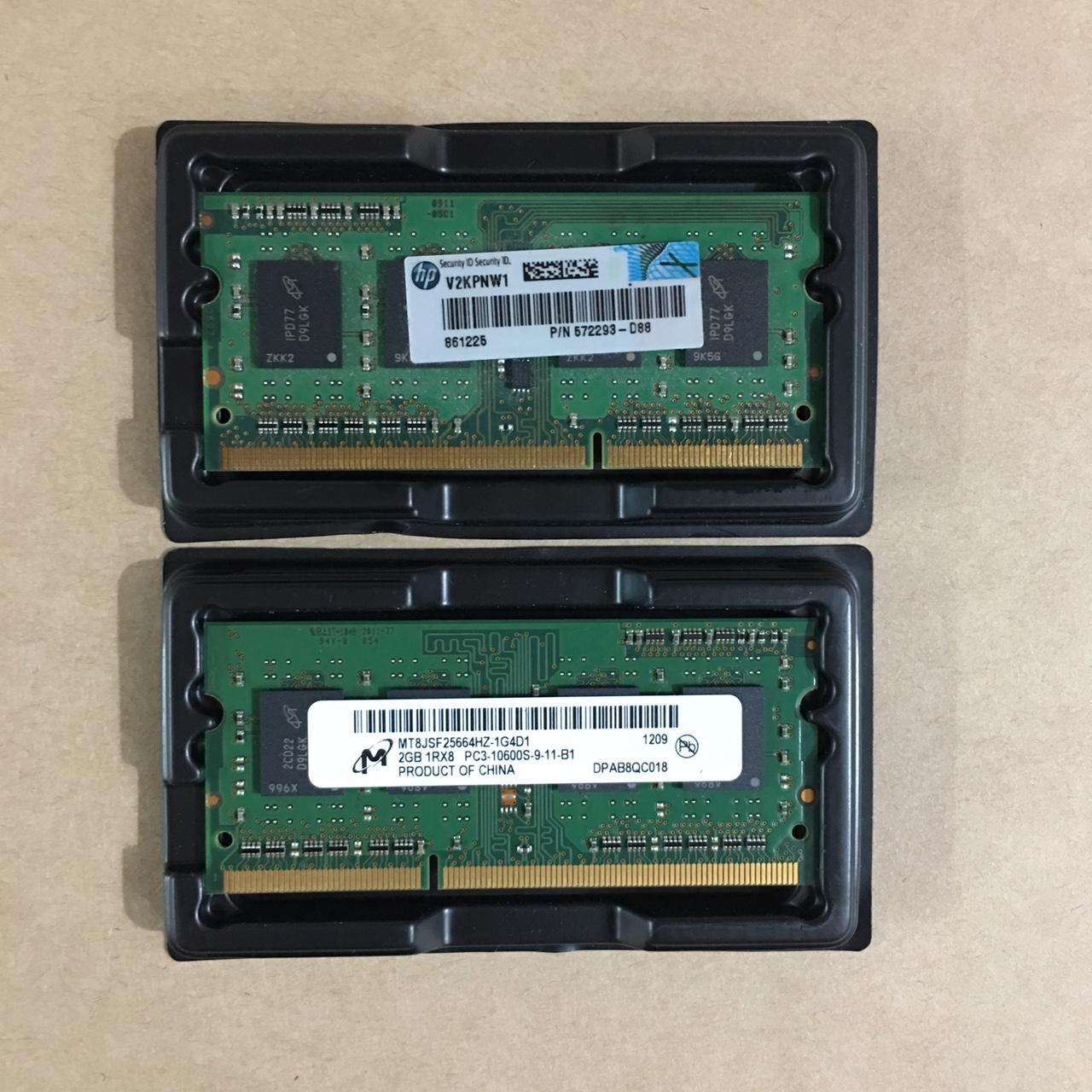 Ram LT samsung/hynix/kingston/micron/ crucial/navia/eldipa/Apacer.. DDR3 2GB Bus 1333