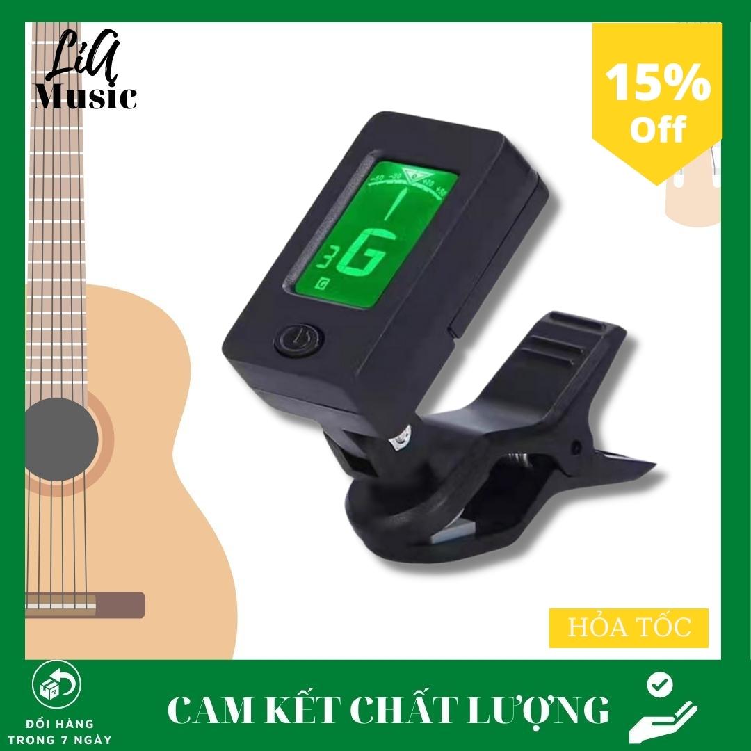 Máy lên day đàn, tuner điều chỉnh lên dây đàn guitar ukulele violon từ Lia music mã JT02