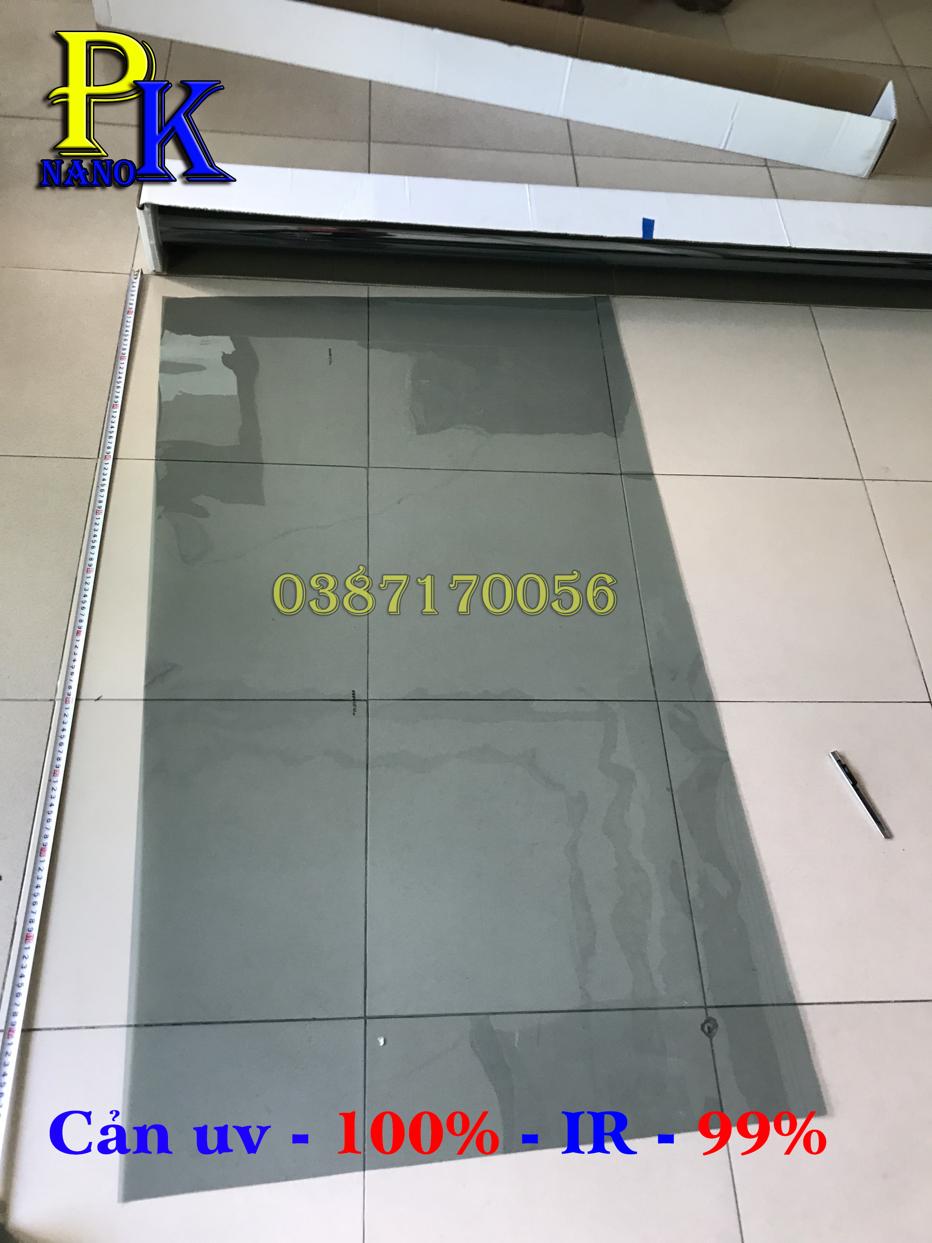 phim cách nhiệt kính lái ô tô - Gói siêu cách nhiệt Chống UV 100% - Giảm nóng 95%