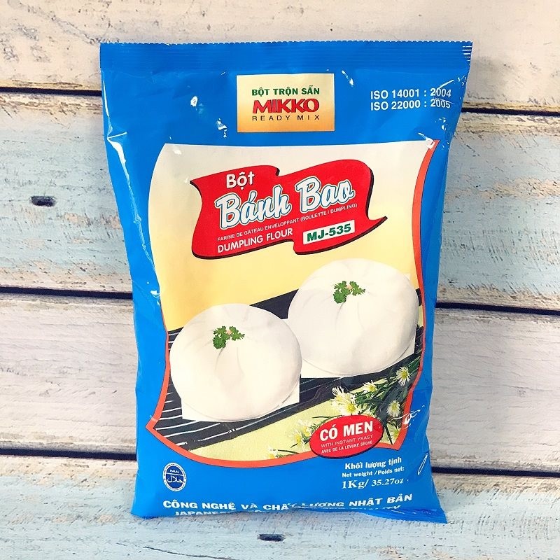 Bột bánh bao trộn sẵn mikko có men gói 1kg