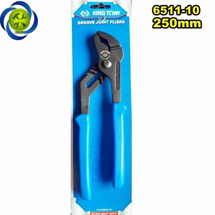Kềm mỏ quạ kingtony cán xanh 6511-10 250mm
