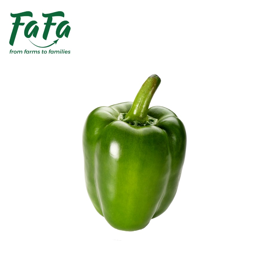 Ớt Chuông Xanh FAFA 200-300gr (2 trái/vĩ)